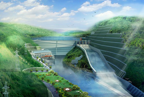 鸡东老挝南塔河1号水电站项目